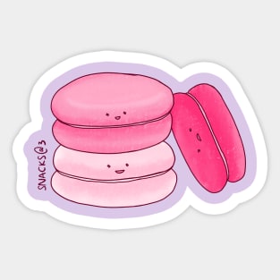 PINK Macaron Sticker